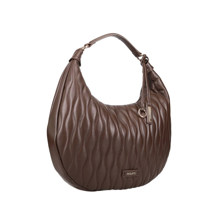 Brown shoulder bag