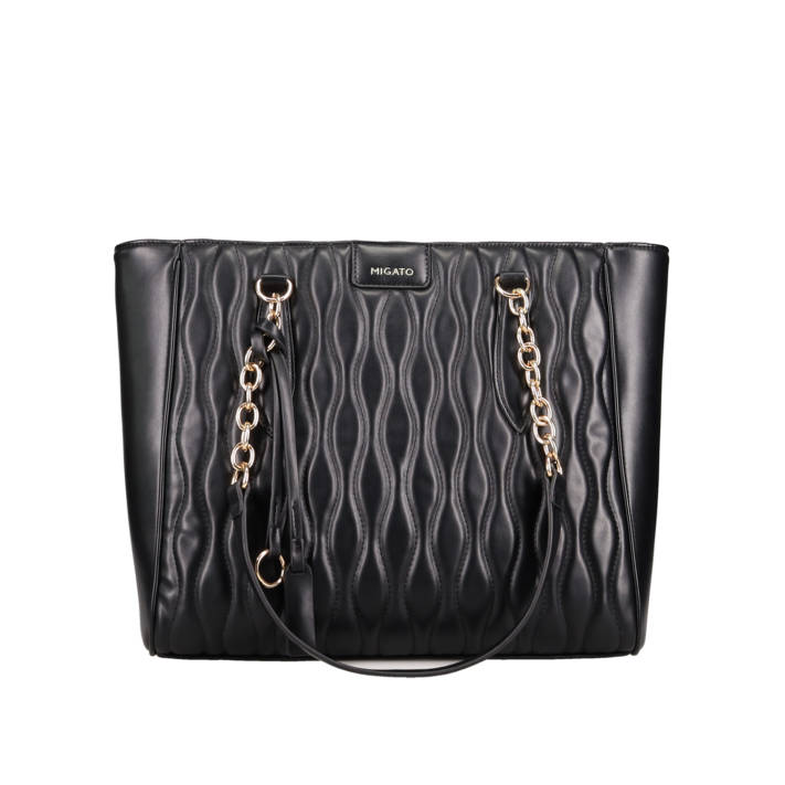 Black shoulder bag