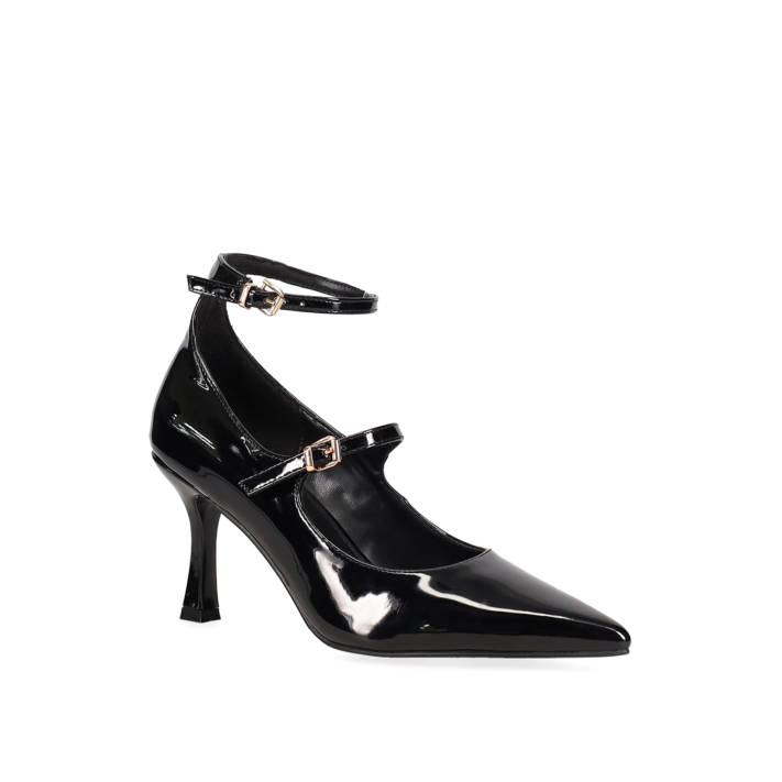 Black patent pump