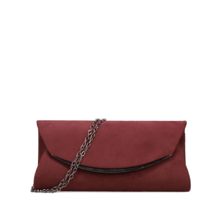 Burgundy envelope bag