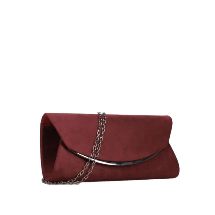 Burgundy envelope bag