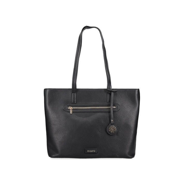Black shoulder bag