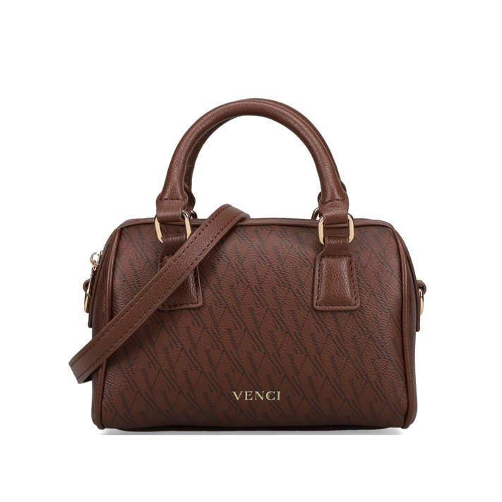 Καφέ τσάντα χειρός