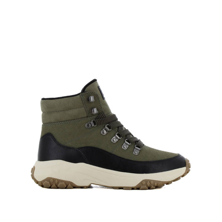Χακί sneaker μποτάκι