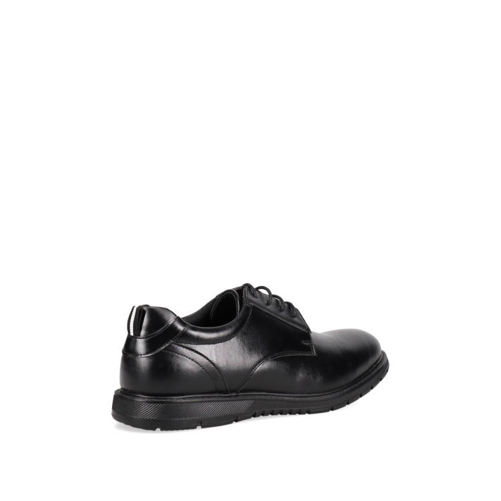 Mens black derby shoe