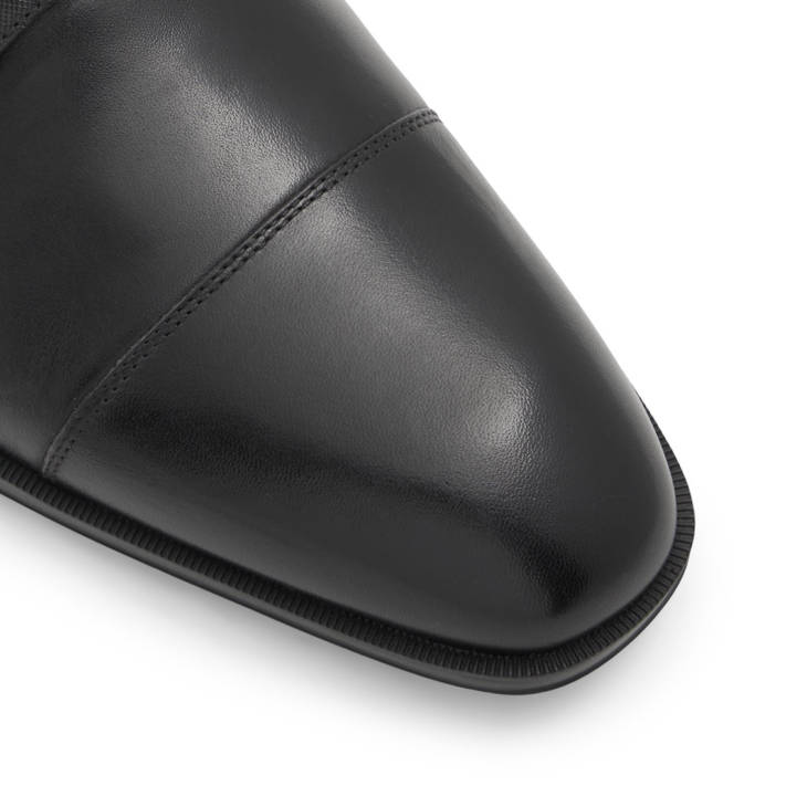 Μαύρο δερμάτινο ανδρικό monk TREMANOR