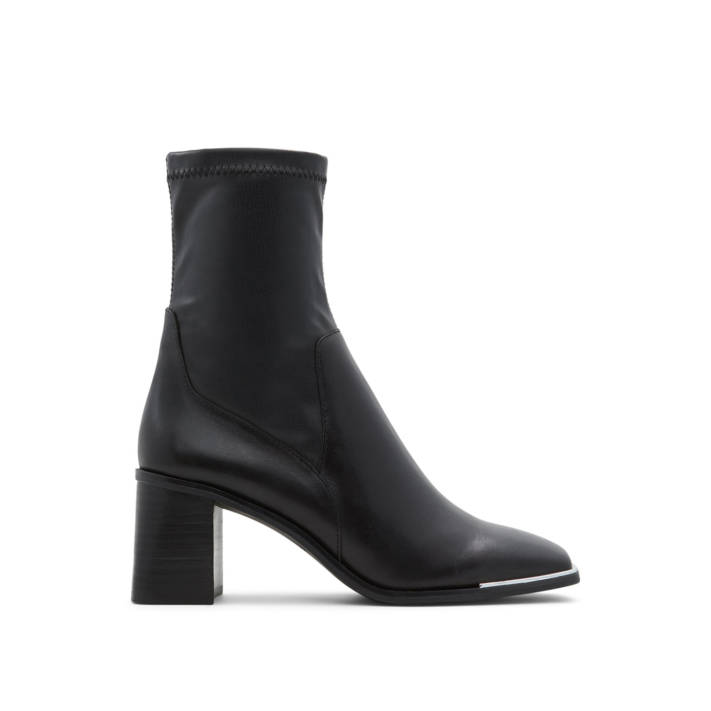 Μαύρο δερμάτινο chunky loafer BIGLANE