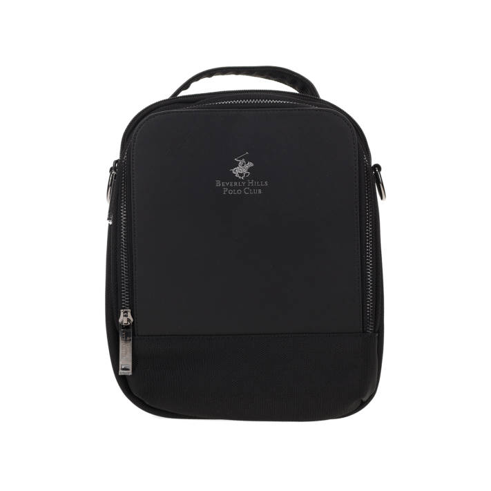 Μαύρη ανδρική χιαστί τσάντα