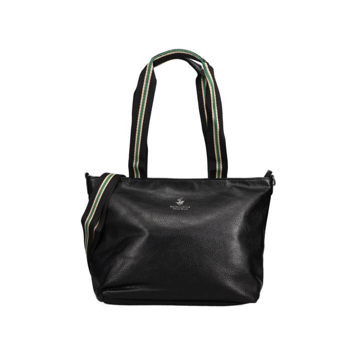 Black shoulder bag