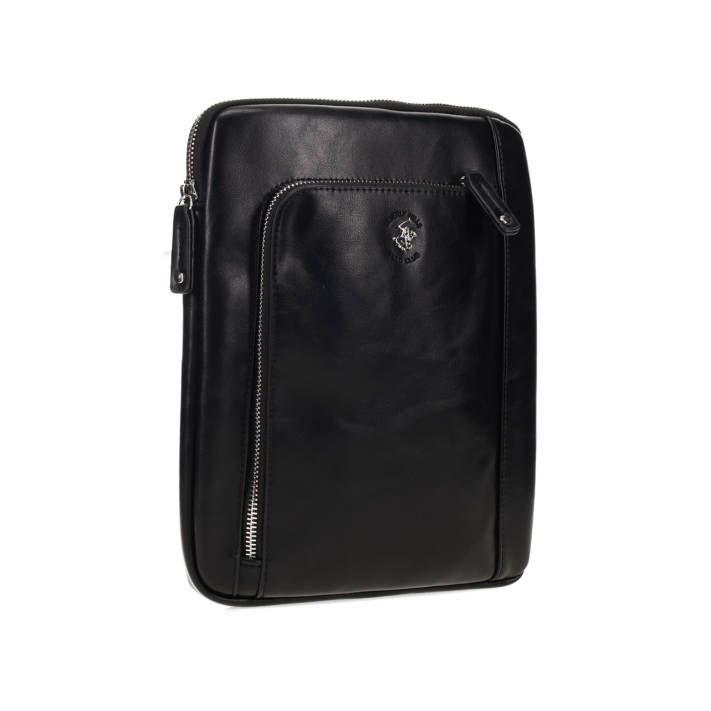 Μαύρη ανδρική χιαστί τσάντα