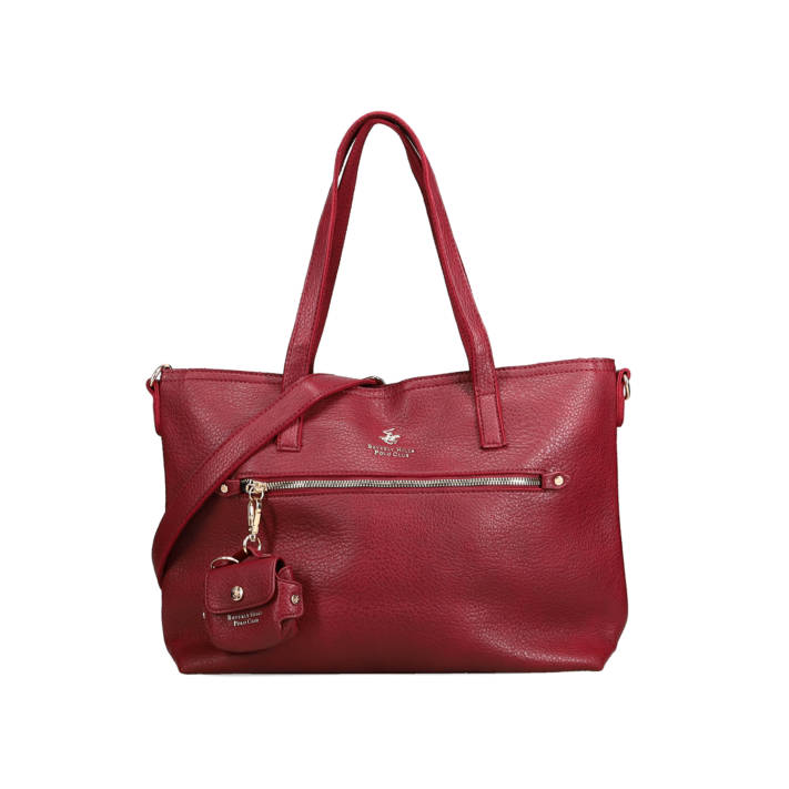 Burgundy shoulder bag