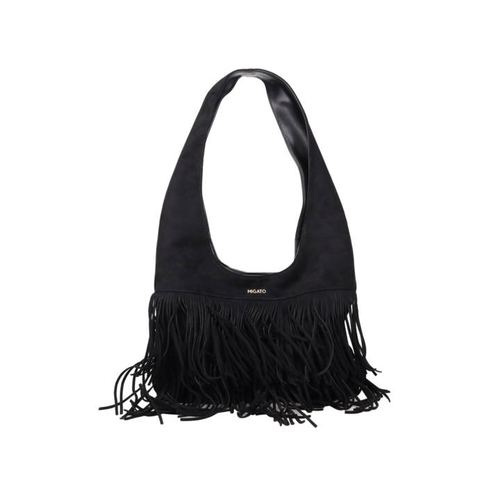 Black shoulder bag