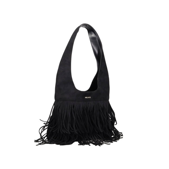 Black shoulder bag