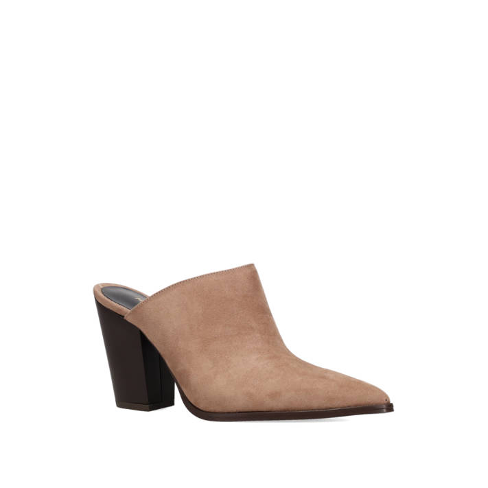 Taupe mule