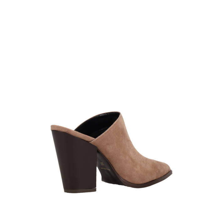 Taupe mule
