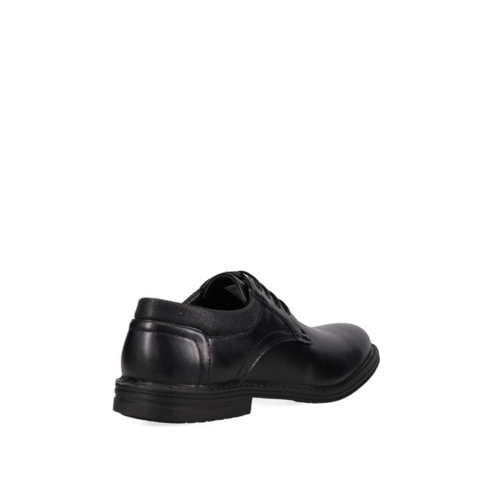 Mens black shoe derby