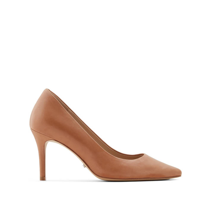 Tan leather pump CORONITIFLEX