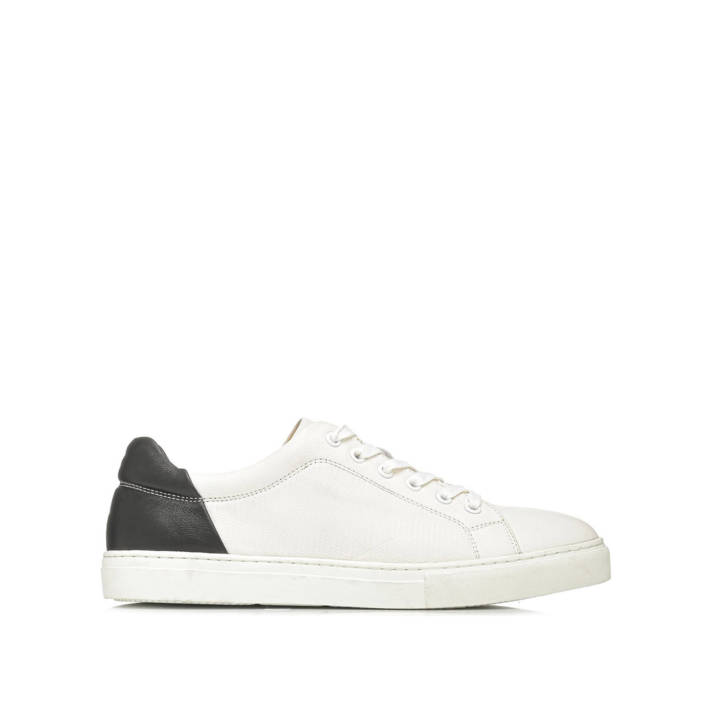 Ανδρικό λευκό δερμάτινο sneaker