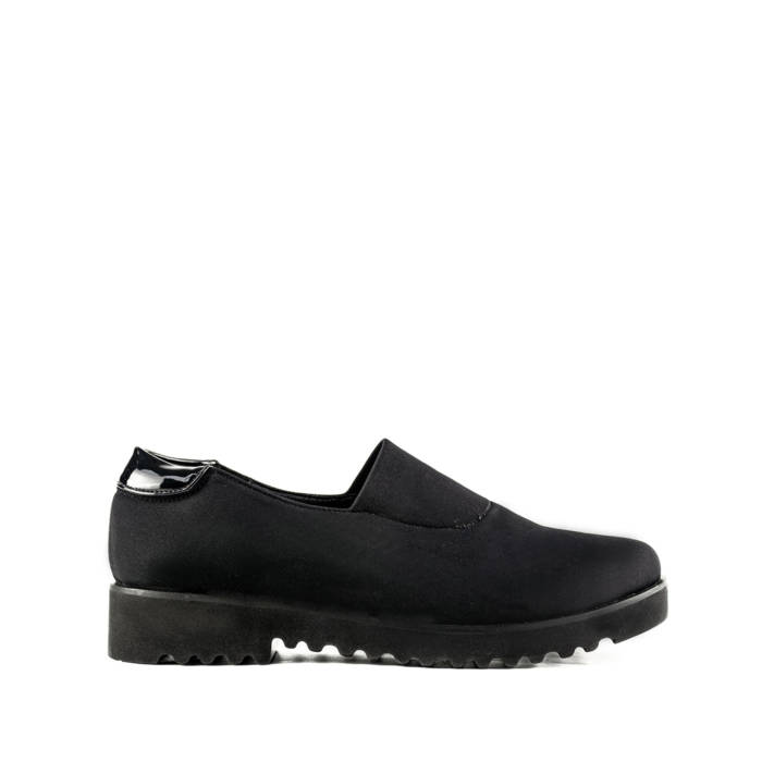 Μαύρο λίκρα loafer