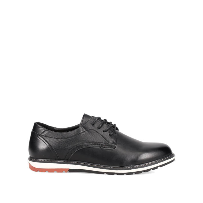 Men''s black derby shoe