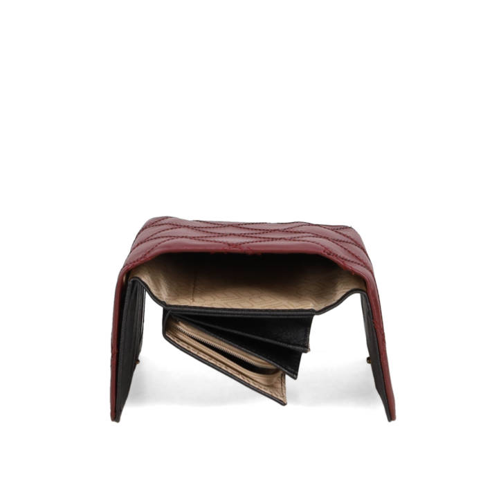 Burgundy wallet