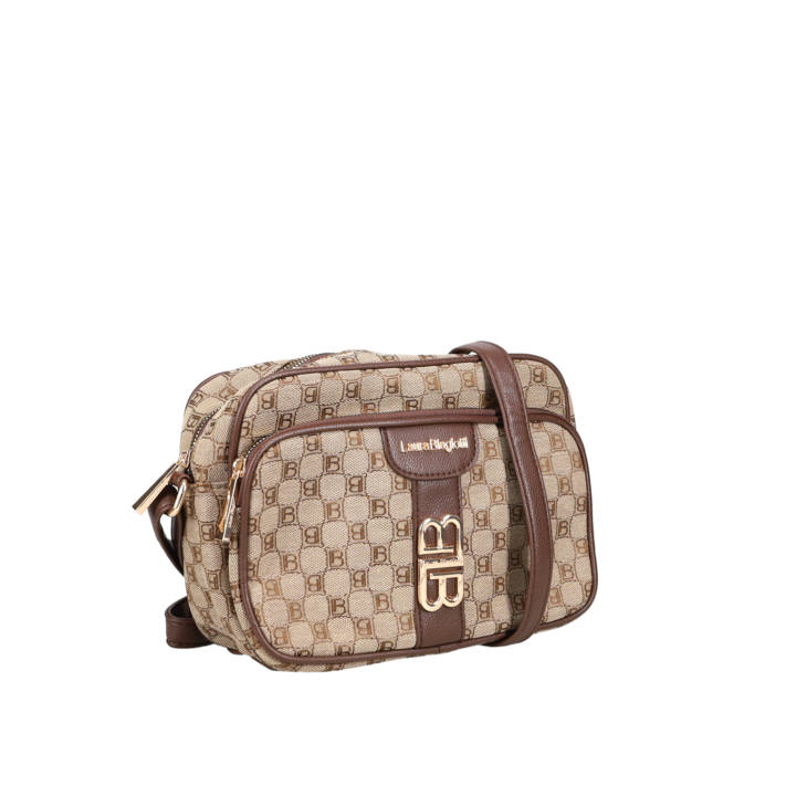 Καφέ τσάντα χιαστί