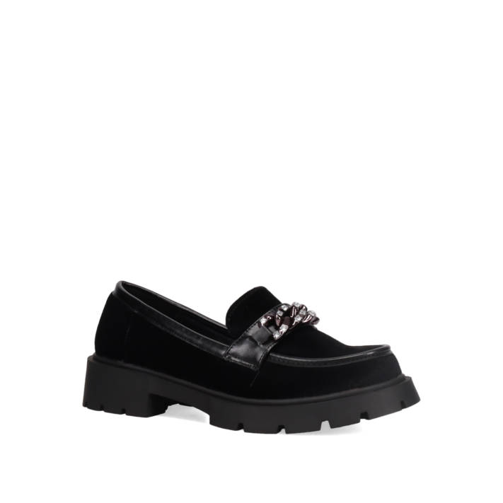 Black loafer