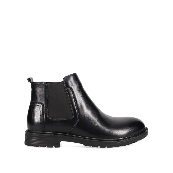 Men''s black Chelsea boot