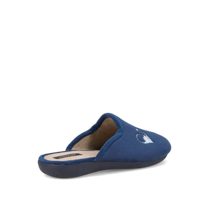 Blue slipper