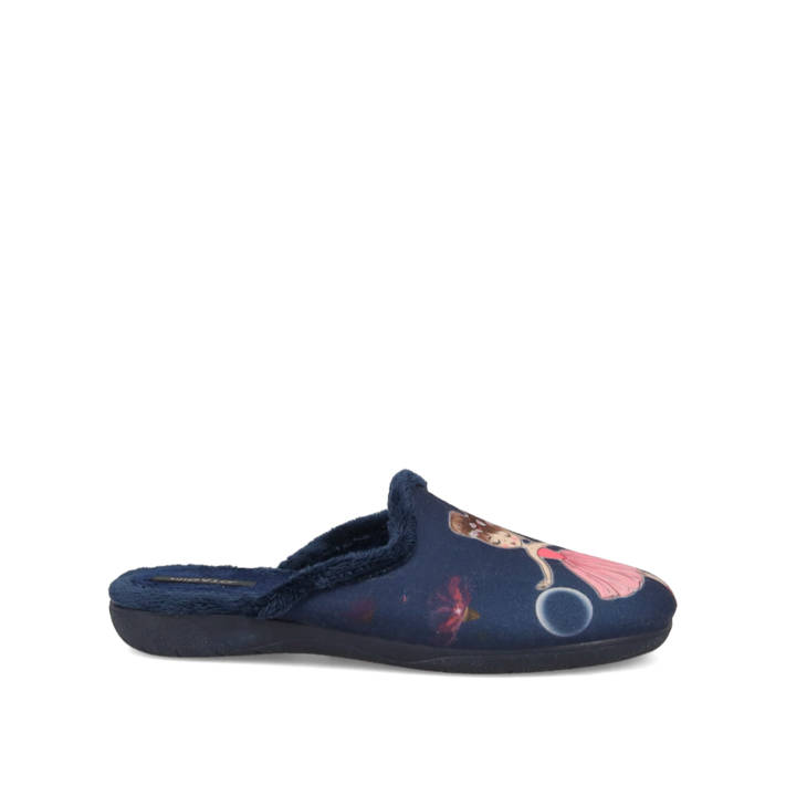 Blue slipper