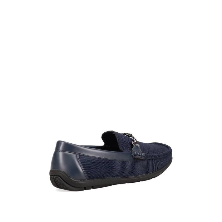 Mens blue loafer