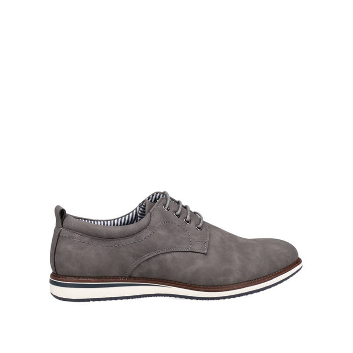 Men''s grey Oxford shoe