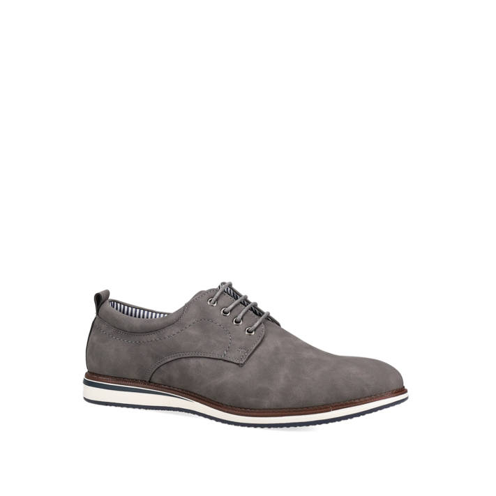 Men''s grey Oxford shoe