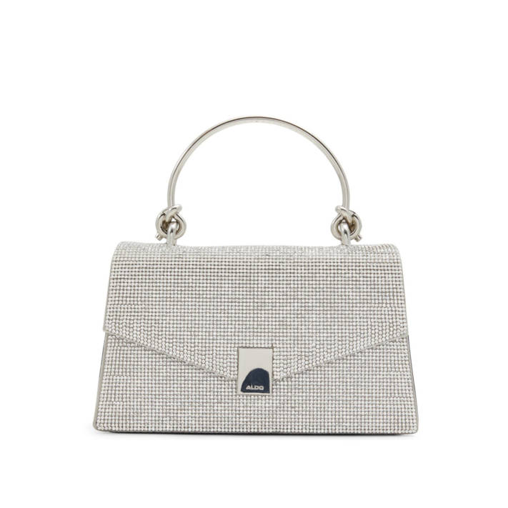 Silver handbag MIRAMA