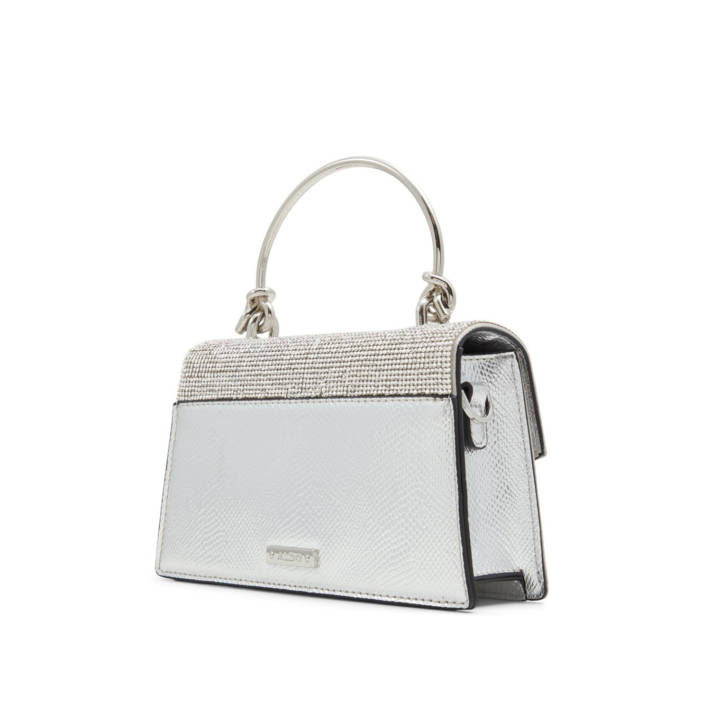 Silver handbag MIRAMA