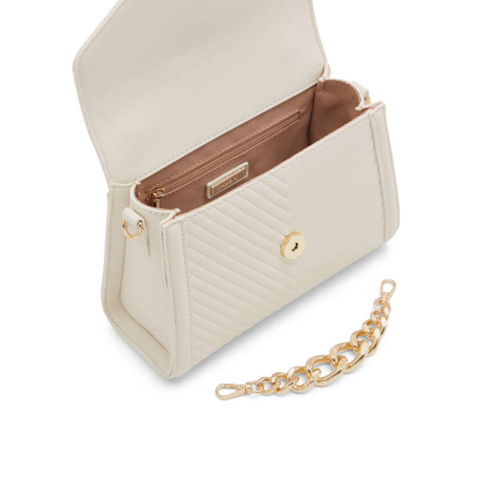 Ecru handbag BYNIGHT