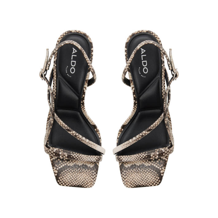 Snakeskin sandal NASTAZIA