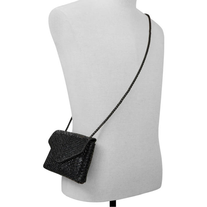 Μαύρη τσάντα ώμου SPARKLEBAG