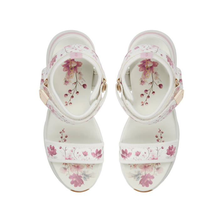 White chunky sport sandal EULALIA