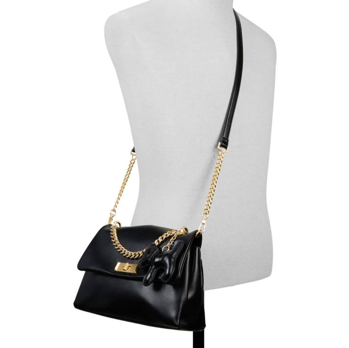 Μαύρη τσάντα ώμου KATEBAG