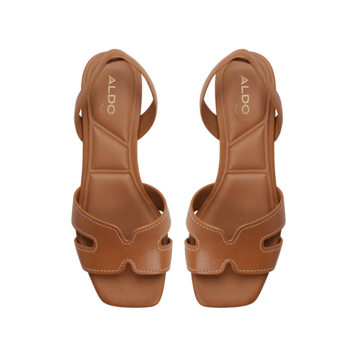 Brown leather sandal JAVAMANNON