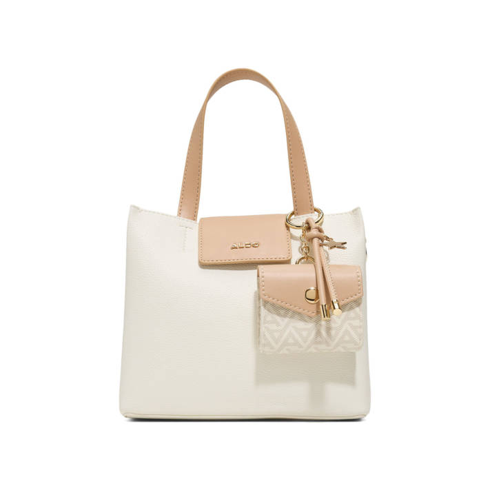 Beige handbag CALIORA