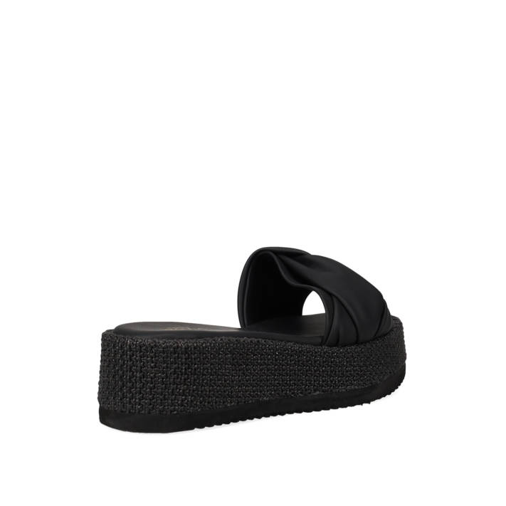 Μαύρο flatform σανδάλι
