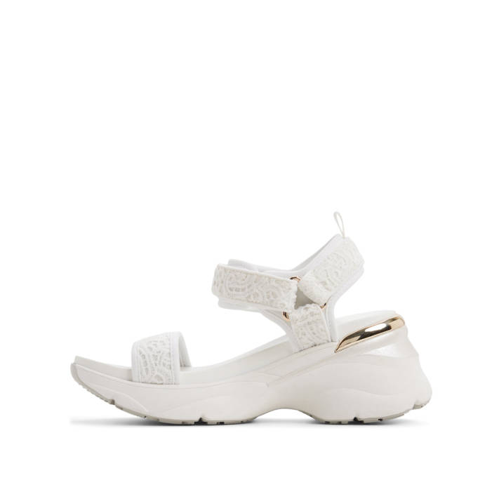 White chunky sport sandal EULALIA