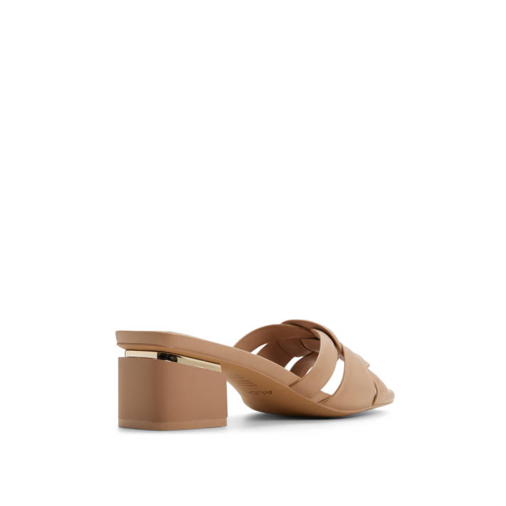 Tan mule sandal NAJLA