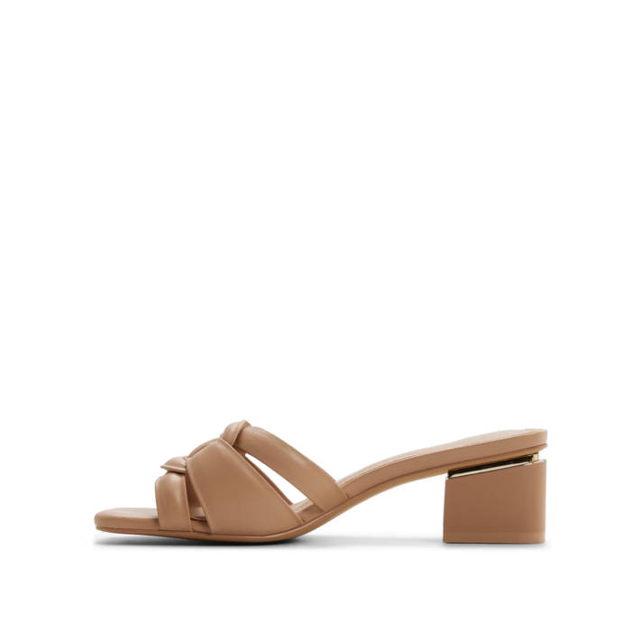 Tan mule sandal NAJLA