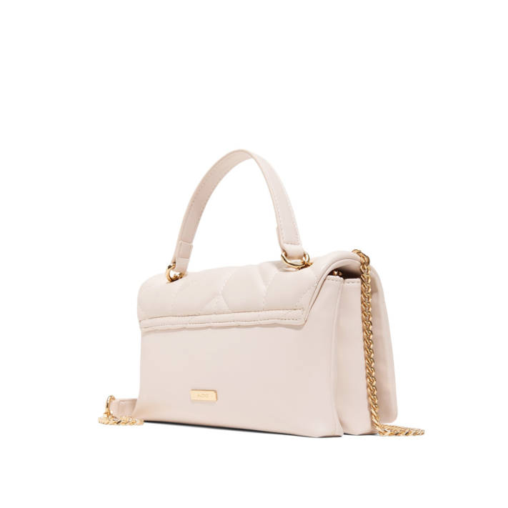 Ecru handbag GRISHNAK