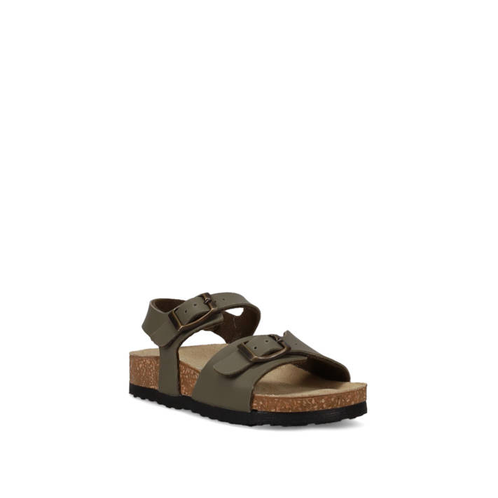 Kids khaki footbed sandal