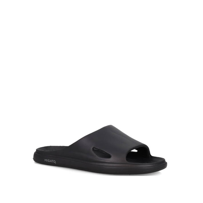 Men''s black beach slide