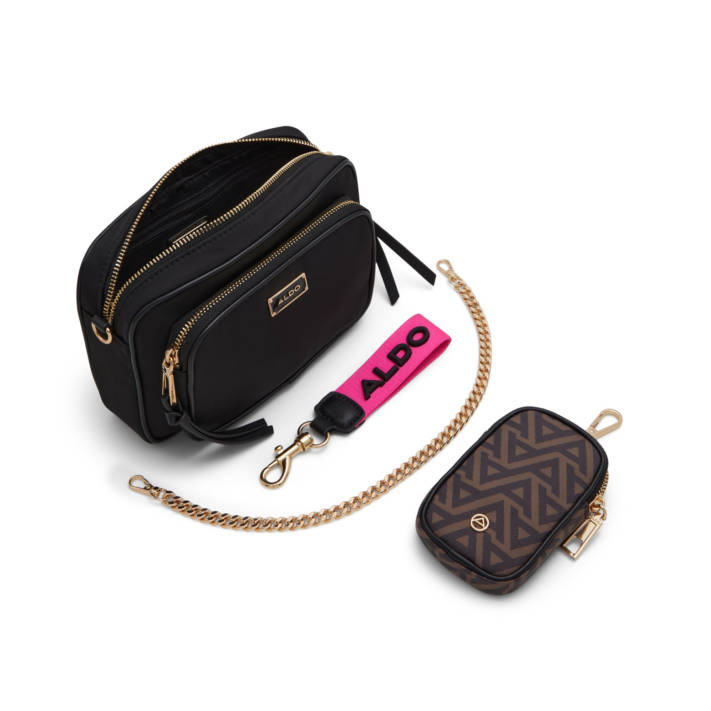 Black crossbody bag TIRADO